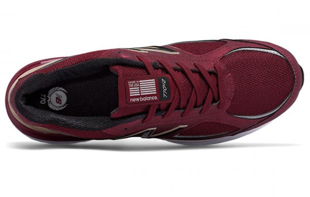 New Balance 770v2 Buatan USA 'Merah Heather' M770RL2 Lookbook New Balance 770v2 Buatan USA 'Merah Heather' M770RL2