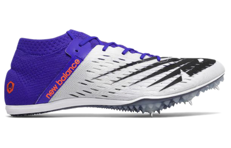 Order New Balance 800 Series V6 Spike de Piste Blanc/Violet MMD800B6