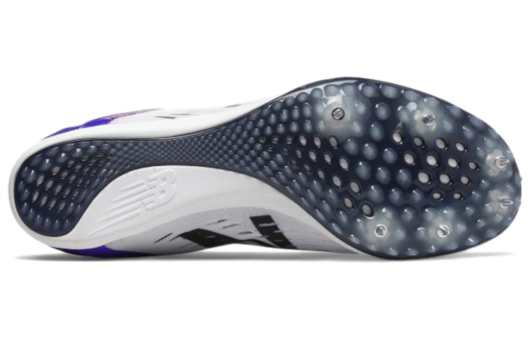 Shop New Balance 800 Series V6 Spike de Piste Blanc/Violet MMD800B6
