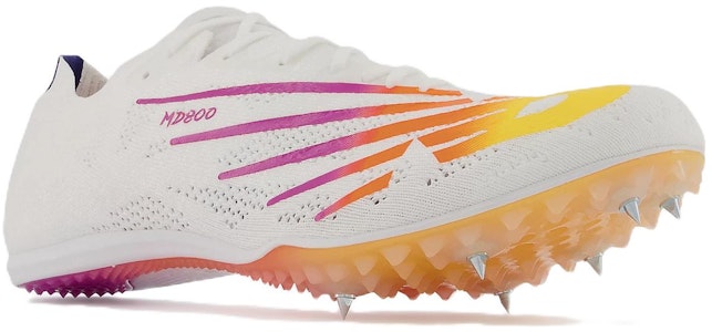 New Balance NB 800 v8 MD 田徑中長跑釘鞋 防滑耐磨 跑步鞋 白橙紫 Lookbook New Balance NB 800 v8 MD 田徑中長跑釘鞋 防滑耐磨 跑步鞋 白橙紫