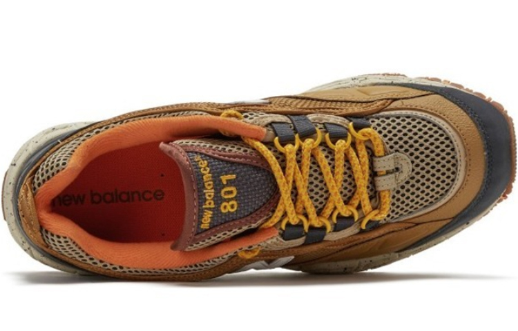 Lookbook New Balance 801 Sneakers Geel ML801NEC