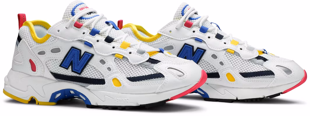 New Balance 827 'White Blue Yellow' ML827AAO - ML827AAO - Novelship