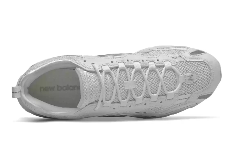 Shop ニューバランス827アブゾーブ白灰 ML827AAD