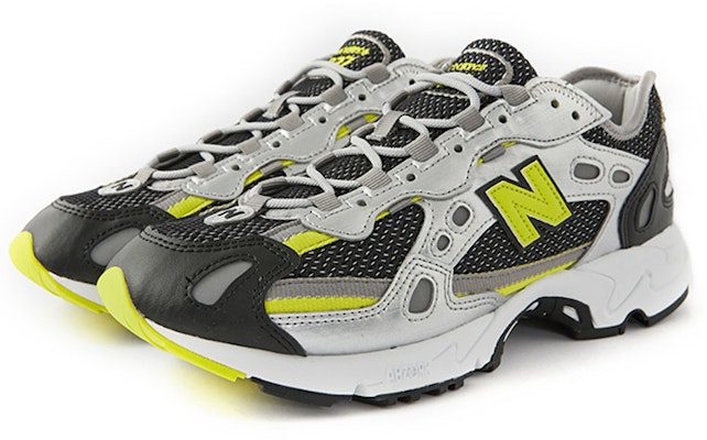 New Balance NB 827 低筒 運動休閒鞋 男女款 黑銀黃 Lookbook New Balance NB 827 低筒 運動休閒鞋 男女款 黑銀黃