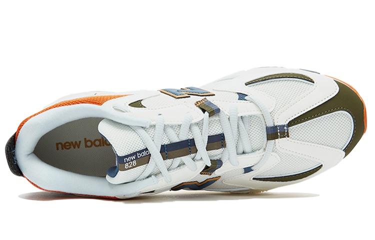 Shop 新百伦 828 蓝/橙 '白色' ML828NB