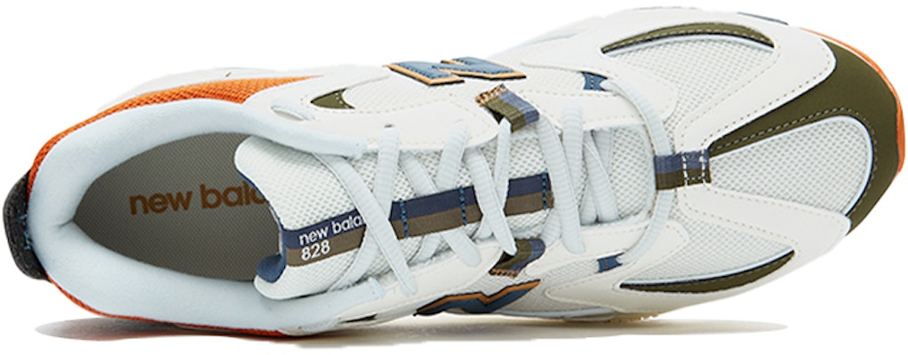 新百伦 828 蓝/橙 '白色' ML828NB Shop 新百伦 828 蓝/橙 '白色' ML828NB