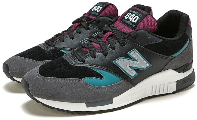 New Balance 840 'Hitam Kelabu Biru' ML840NTC Lookbook New Balance 840 'Hitam Kelabu Biru' ML840NTC