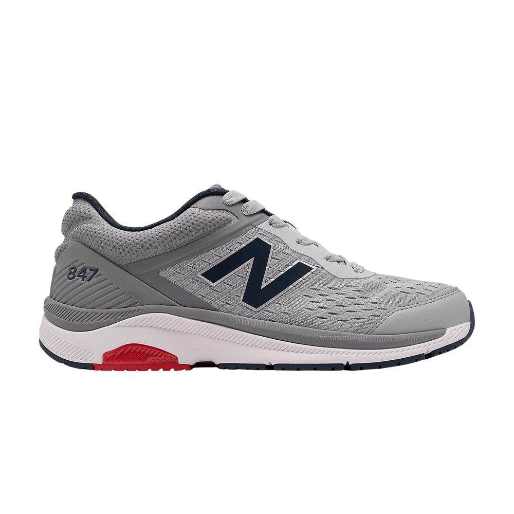 Buy New Balance 847v4 B Wide 'Silver Mink' Pria Wanita Sepatu Kasual MW847LG4-B