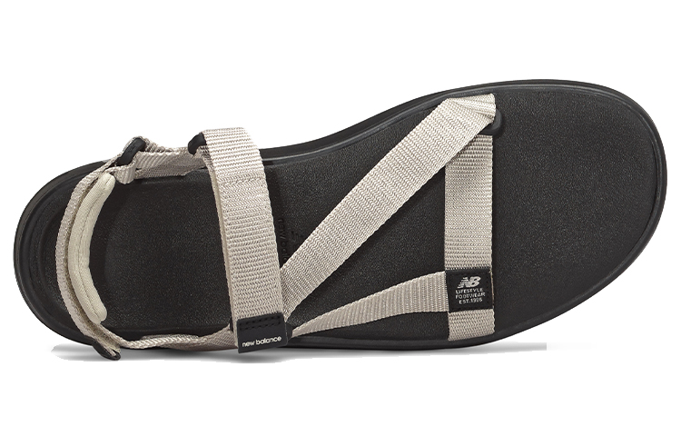 Lookbook New Balance 850系列 灰色 涼鞋