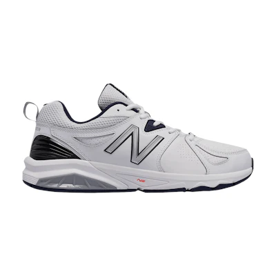 NB 857v2 2E Wide 'White Navy'