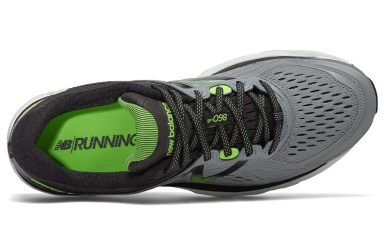 Lookbook New Balance NB 860 v8 低幫 跑步鞋 男款 黑銀色