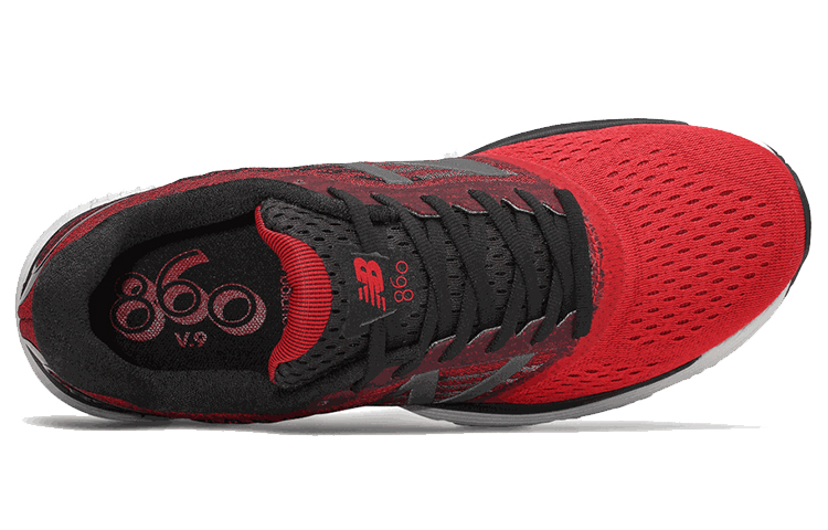 Lookbook New Balance 860 v9 'Hitam Merah Putih' M860TR9