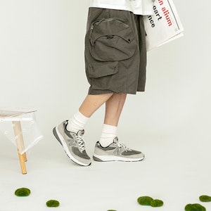 New Balance 880 'Gun Metal' Lelaki Perak Gelap MW880CF3 Sizing New Balance 880 'Gun Metal' Lelaki Perak Gelap MW880CF3