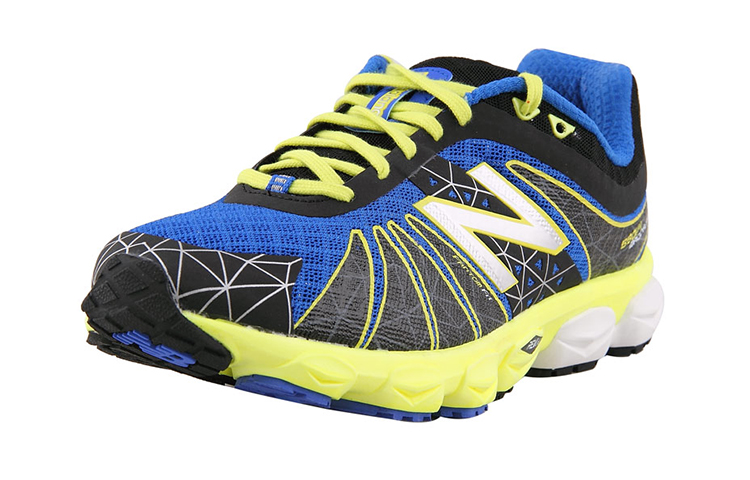 Order New Balance 890 v4 Sneakers Blauw/Zwart/Geel M890BB4