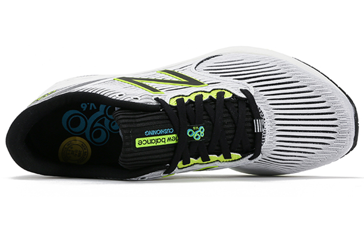 Lookbook New Balance NB 890 v6 低筒 跑步鞋 男款 白