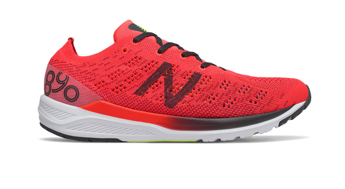 Order New Balance 890V7 Rojo D Ancho M890RB7