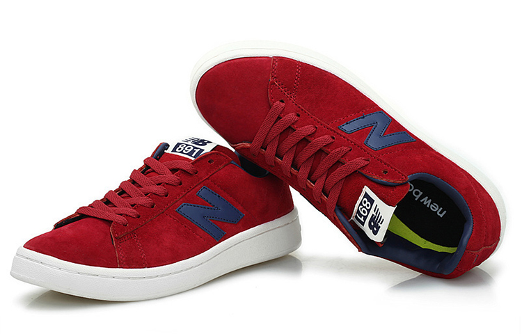 Lookbook New Balance 891系列 休閒低筒板鞋 紅色