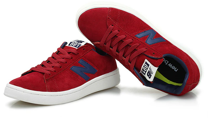 New Balance 891系列 休閒低筒板鞋 紅色 Lookbook New Balance 891系列 休閒低筒板鞋 紅色