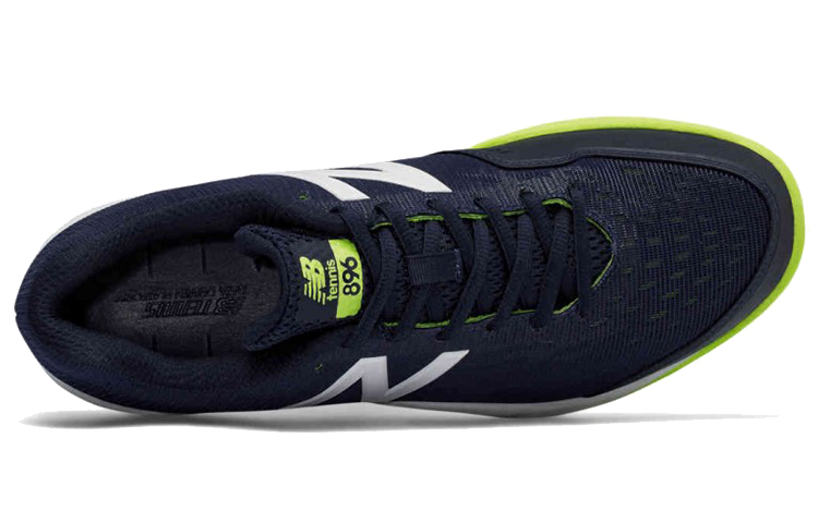 Lookbook New Balance 896 v2 Tennis ''Navy Blau Weiß Grün'' MCH896H2