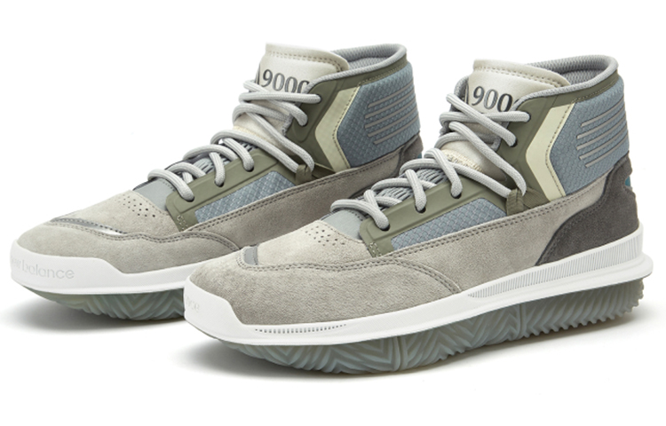 NB Unisex 9000 Series Grey 'Gray Green White' 圖 2