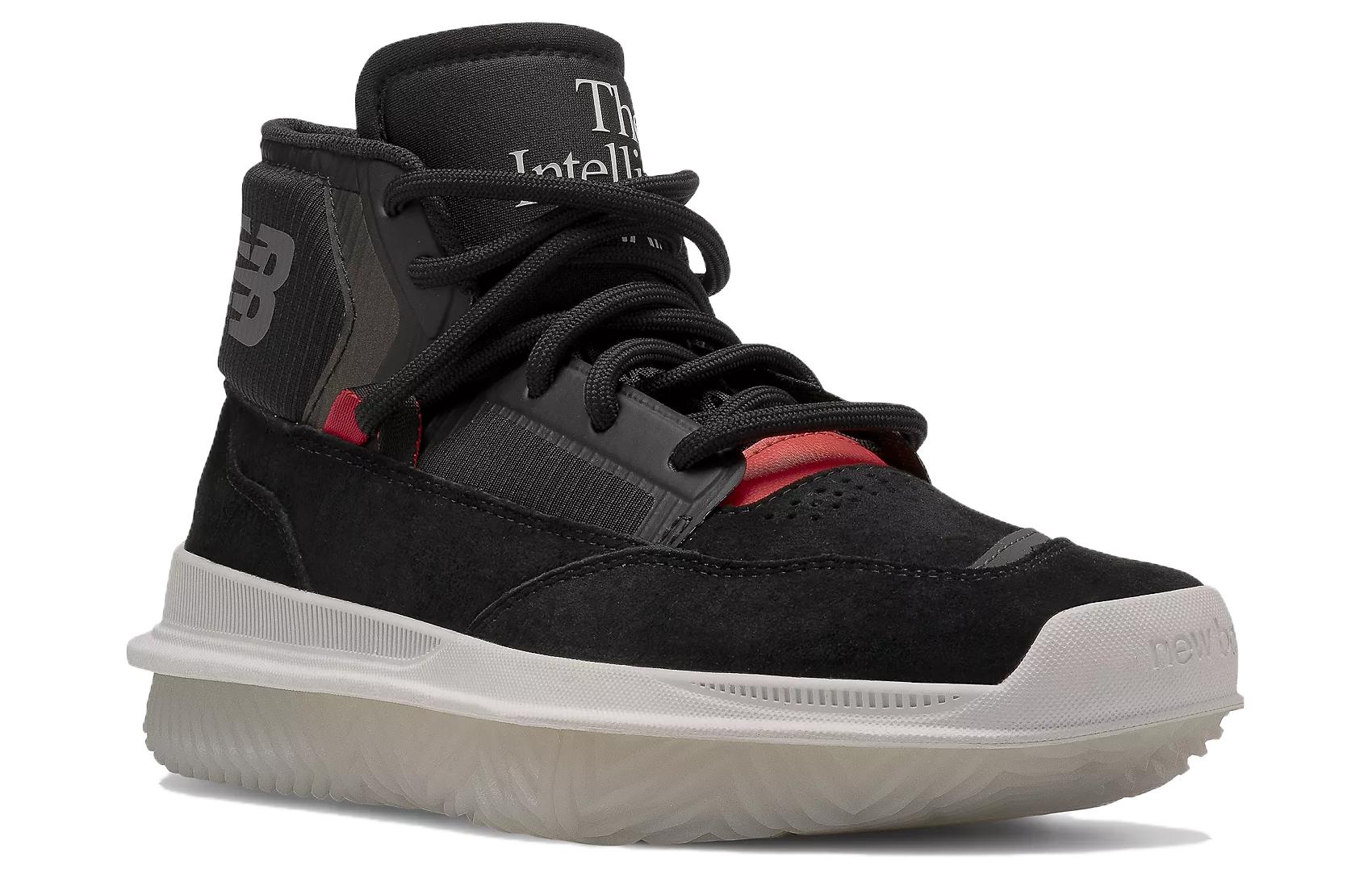 Lookbook New Balance NB 9000 耐磨防滑 中筒 籃球鞋 男款 黑紅色