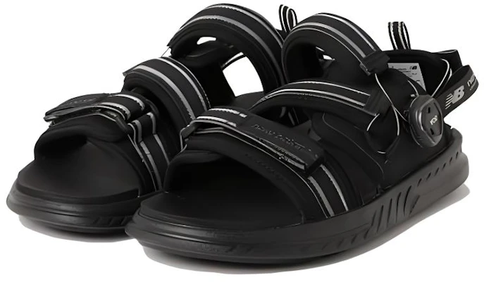 New Balance 900 Serie Zwarte Sandalen SDL900AK Lookbook New Balance 900 Serie Zwarte Sandalen SDL900AK
