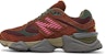 New Balance 9060 'Burgundy' Merah Tua U9060BUR