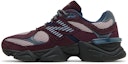 Lookbook New Balance 9060 'Plum Brown Ice Wine' Lelaki Wanita Kasut Sneakers U9060RFC