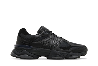 New Balance 9060 'Triple Black Leather'
