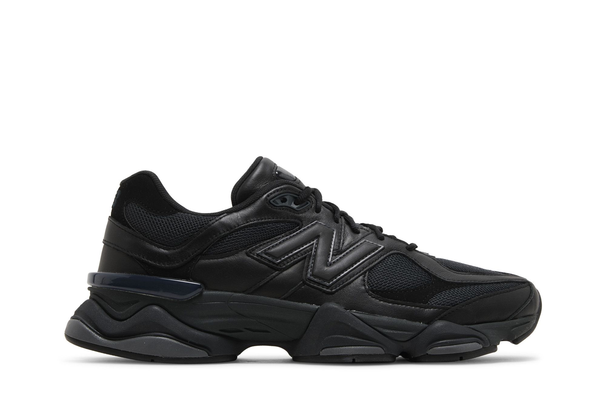New Balance 9060 'Triple Black Leather' U9060NRI