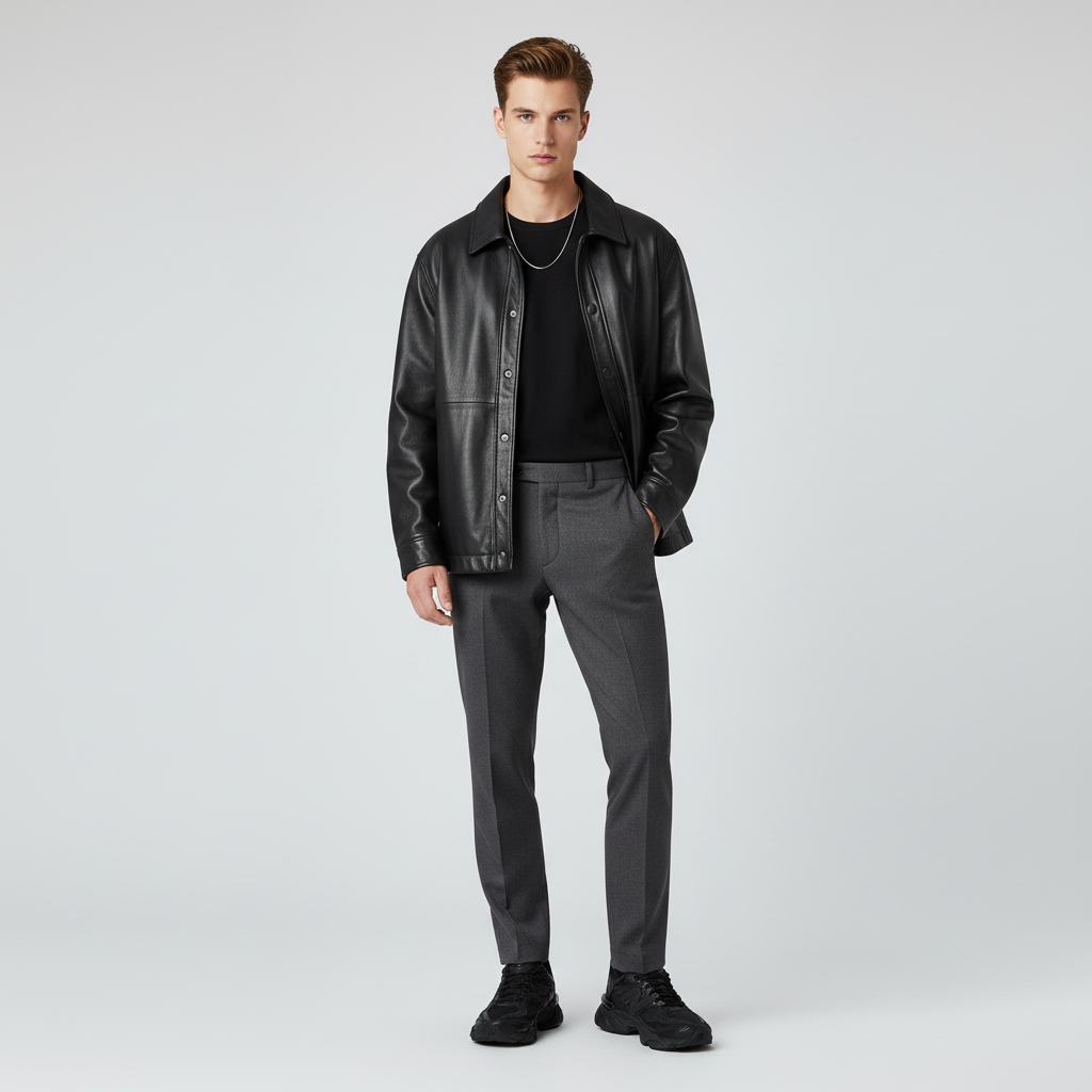 Lookbook 新百伦9060“三重黑皮革” U9060NRI