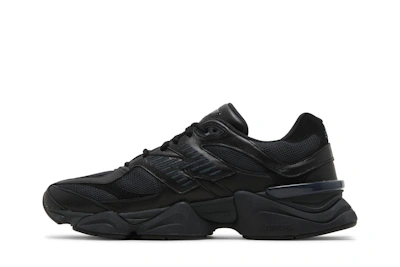 New Balance 9060 'Triple Black Leather'