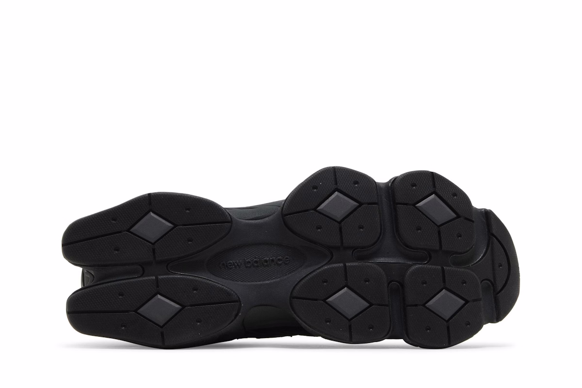 New Balance 9060 'Triple Black Leather'