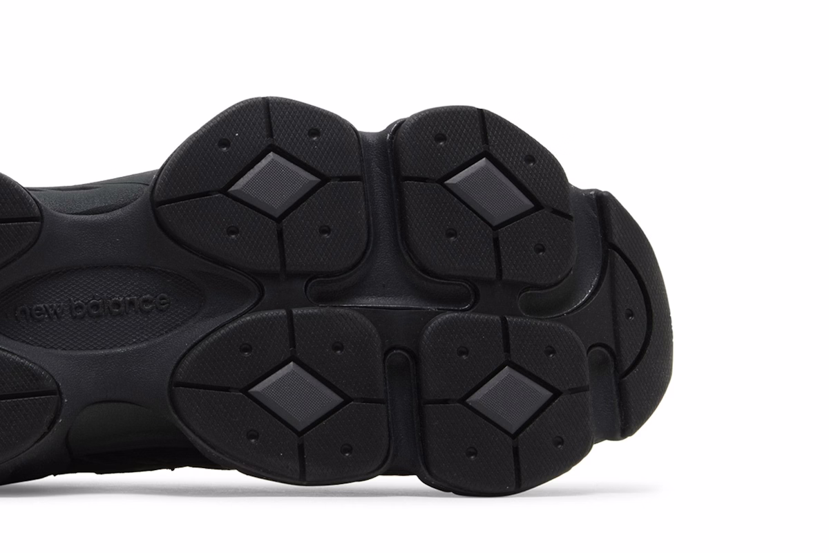 New Balance 9060 'Triple Black Leather'