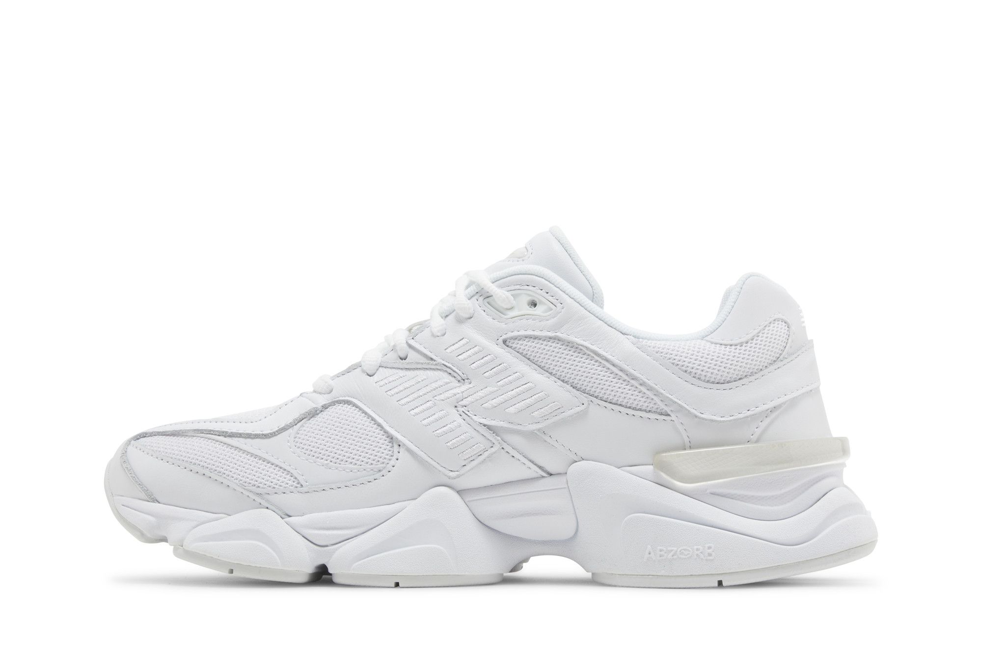 Shop New Balance 9060 'Triple White' U9060NRJ
