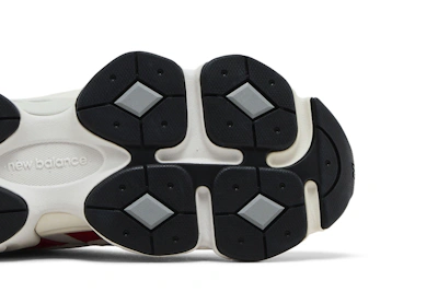 New Balance 9060 'White Red'