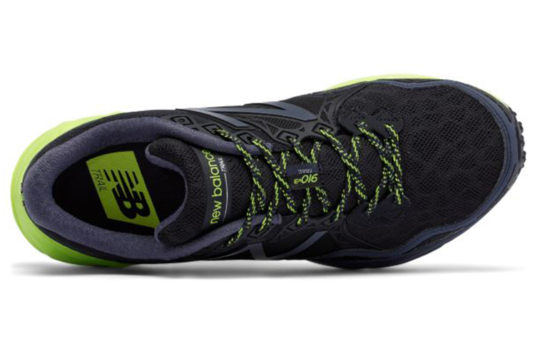 Lookbook New Balance 910系列 v3 “Trail“ 輕便舒適 低筒休閒跑步鞋 黑綠拼色