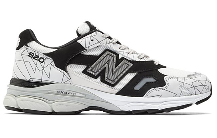 Order New Balance 920 MiUK Putih Hitam Corak M920PNU
