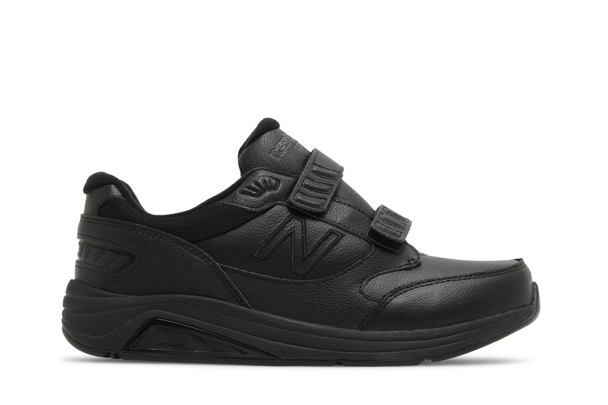 New Balance 928v3 Hook and Loop 6E Wide 'Black' MW928HB3-6E