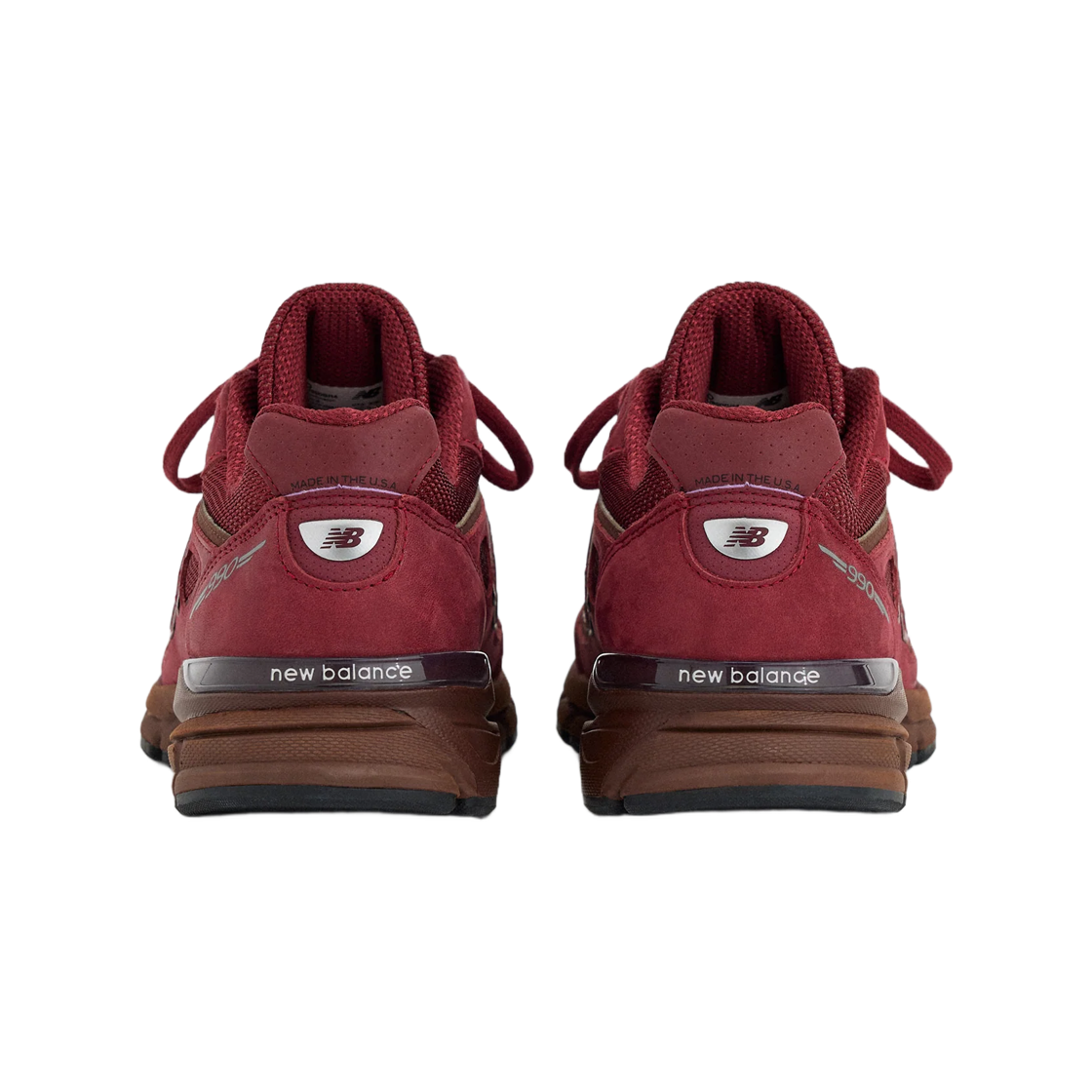 Lookbook New Balance 990 'Monarch Burgundy Pumpernickel Black' U990BR4