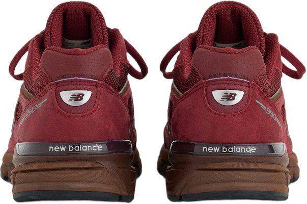 New Balance 990 'Monarch Burgundy Pumpernickel Black' U990BR4 Lookbook New Balance 990 'Monarch Burgundy Pumpernickel Black' U990BR4