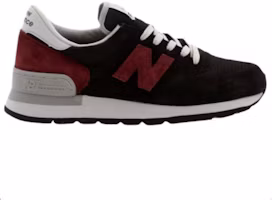 Order New Balance 990 鑑賞家畫家 黑色/酒紅色 M990CBO