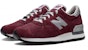 New Balance 990 Edisi Semula 'Burgundy' M990BD