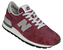 New Balance 990 Edisi Semula 'Burgundy' M990BD Shop New Balance 990 Edisi Semula 'Burgundy' M990BD