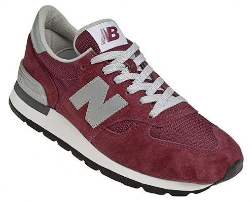New Balance 990 Re-issue 'Burgundy' M990BD Shop New Balance 990 Re-issue 'Burgundy' M990BD