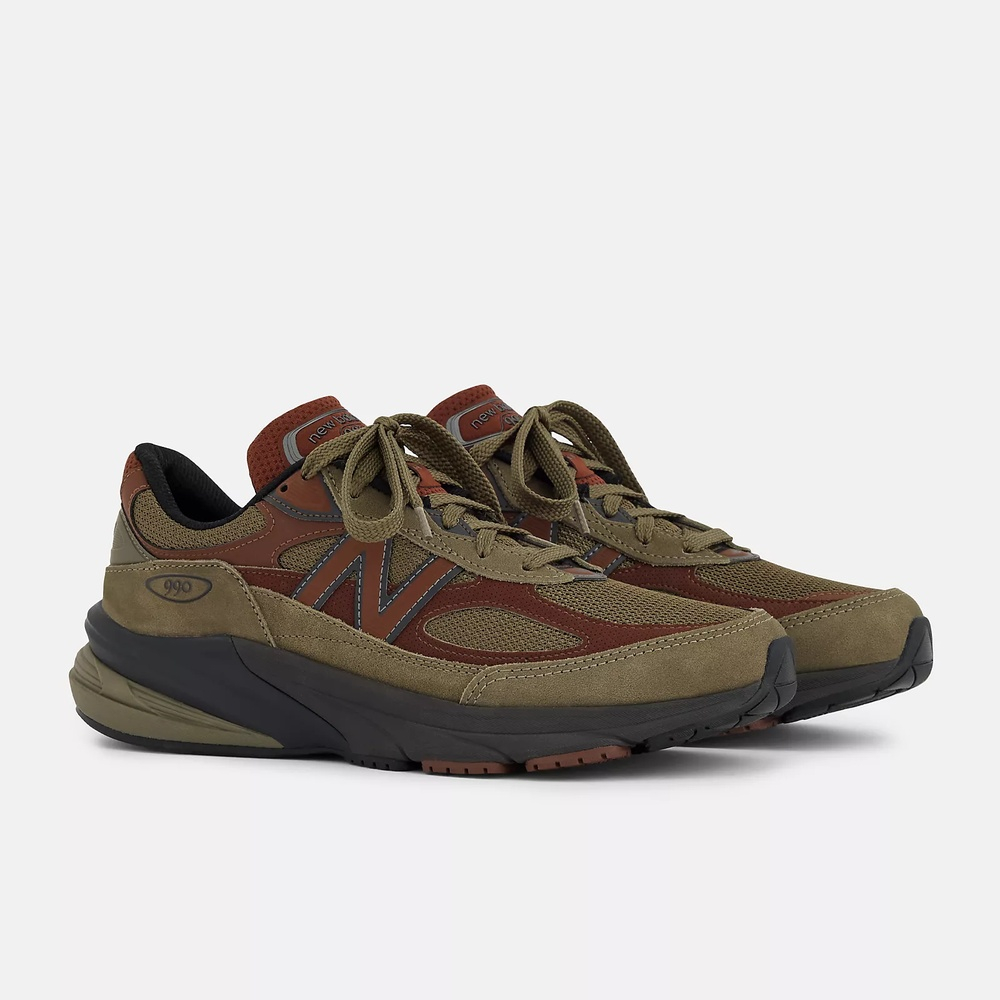 New Balance 990 Series Retro Casual Shoes Mid-Cut Sneakers U990CA6-D