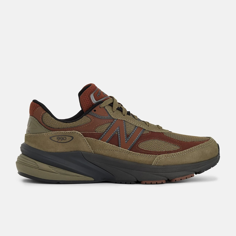 Lookbook New Balance 990 Series Retro Casual Shoes Mid-Cut Sneakers U990CA6-D
