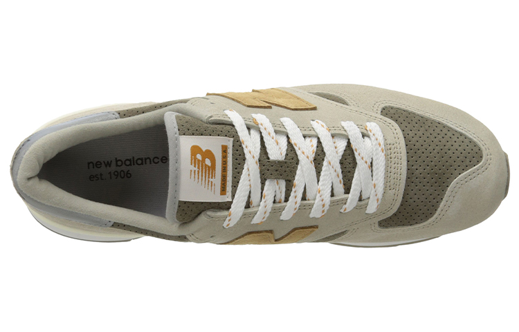 Shop New Balance 990 Serie Retro Low-Top Freizeitschuhe ''Khaki'' M990CBL