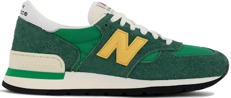 Order New Balance NB 990 V1 舒適 減震防滑耐磨 低筒 跑步鞋 男女同款 綠黃