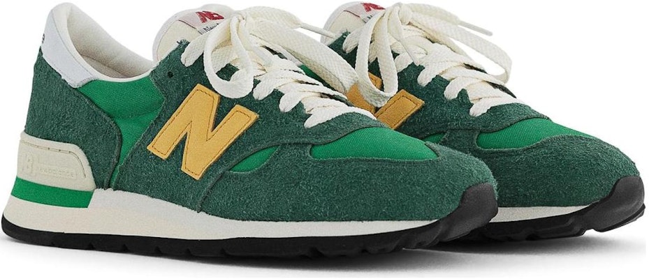 New Balance 990 V1 'Green Yellow' MR990V1 Lookbook New Balance 990 V1 'Green Yellow' MR990V1